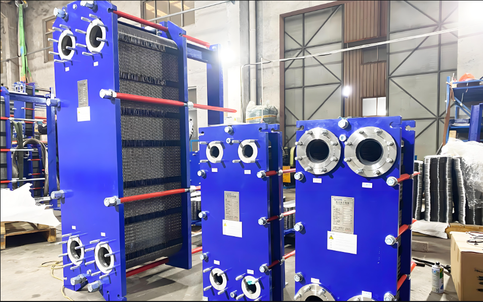 循环水换热器维修